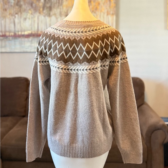 Weatherproof Vintage Ladies' Fairisle Sweater - Picture 12 of 14